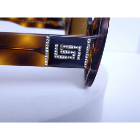 Versace Model 4166-B 58-15-135 Tortoise Rhinestone Sunglasses Butterfly Frame - Picture 9 of 16